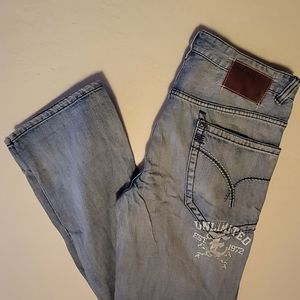 Ecko Unltd 1972 Reg Number 93536 Men Jeans, W34, Blue